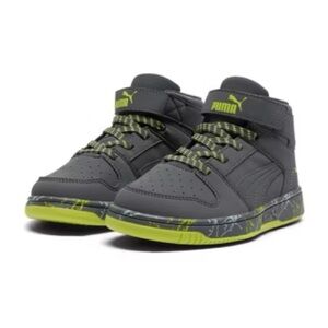 PUMA Rebound Layup Mountain Park Big Kid Boys Basketball Shoes Sz 3c NEW